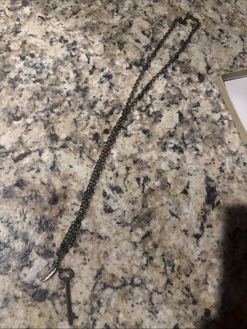 Plunder designs long single Key necklace.  

New

Would be a great gift